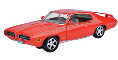 Motor Max 1969 Pontiac GTO Judge Orange 1:24 Series 73242 - Colorland Toys