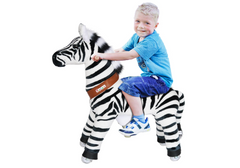 Tobys Ponycycle Wild Zebra Rideamal TB-2001 - Colorland Toys