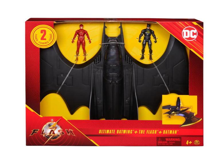 DC Comics The Flash Ultimate Batwing with Action Figures 6065270/88612 - Colorland Toys