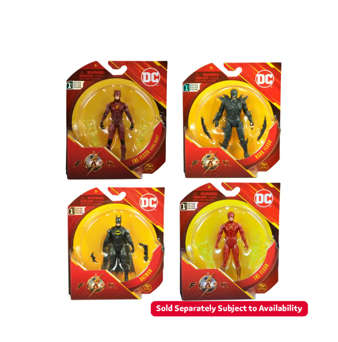 DC Comics Flash Movie Figure Asst 4inch 6065372 - Colorland Toys