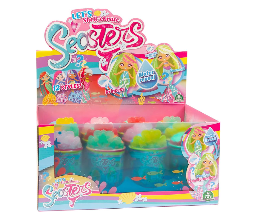 Seasters Dolls Let's Shell-ebrate Mermaid EAT18000/EAT19110 - Colorland Toys