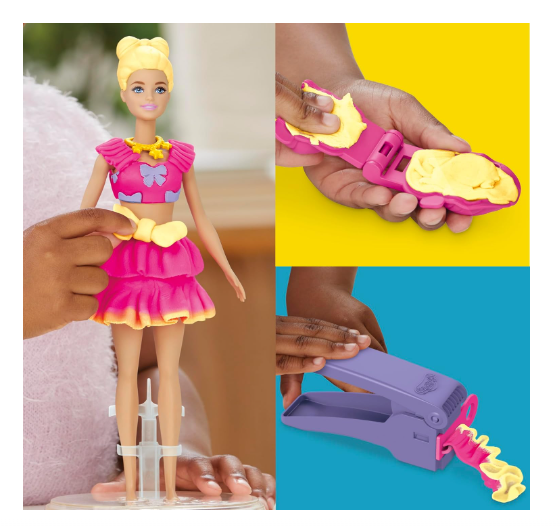 Play-Doh Barbie Ruffles And Bows G1361 - Colorland Toys