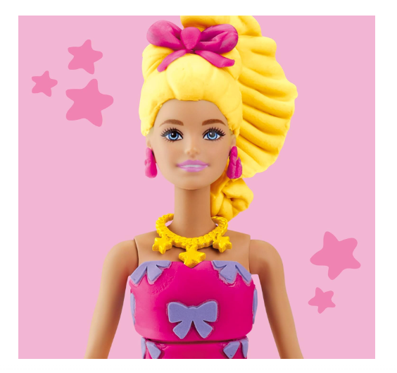 Play-Doh Barbie Ruffles And Bows G1361 - Colorland Toys