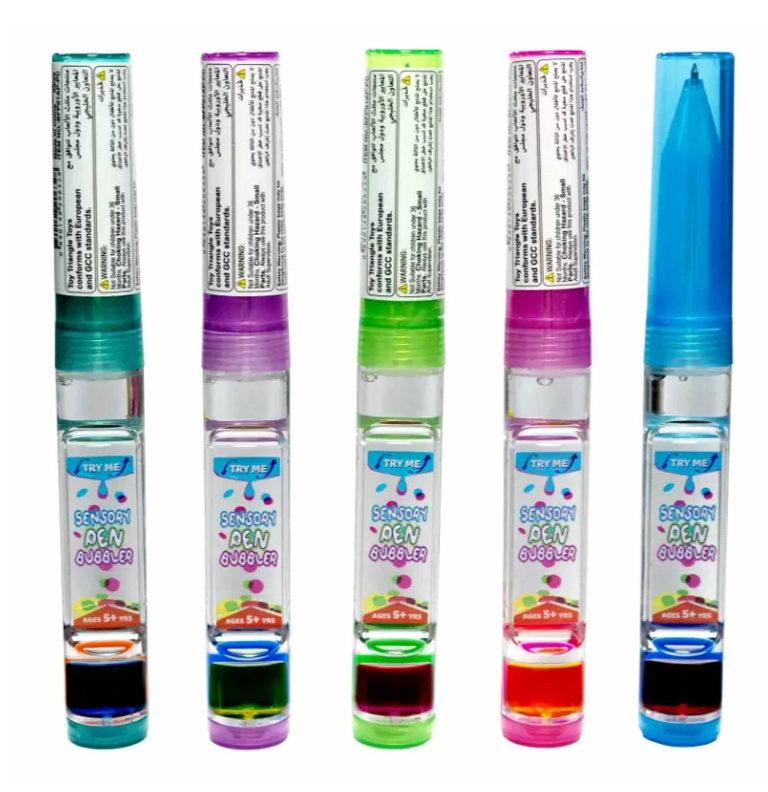 Sensory Motion Liquid Bubble Dot - Flat Cap TM-BFP01AP-PC - Colorland Toys