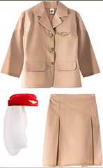 Costume Air Hostess 458 12-13 - Colorland Toys