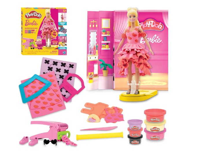 Play-Doh Barbie Designer Fashion Show Set G1356 - Colorland Toys