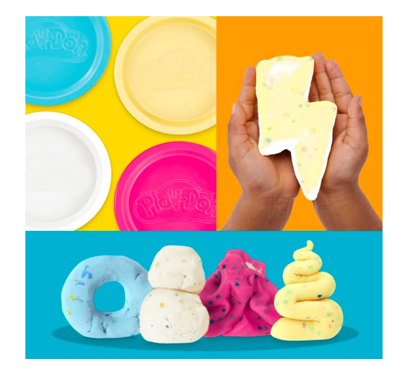 Play-Doh Confetti Fun 4-Pack G1736
