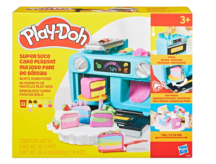 Play-Doh Super Slice Cake Playset G0497