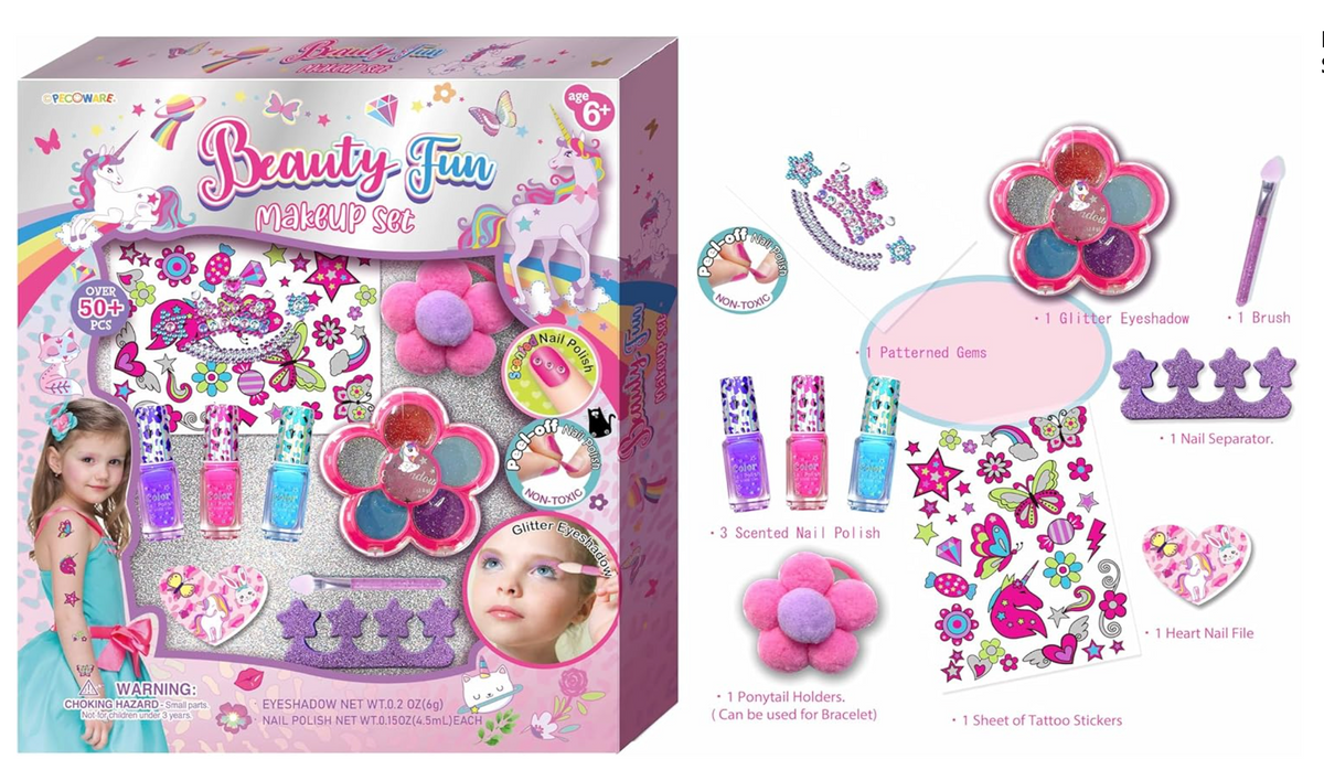 Pecoware Beauty Fun Makeup Set - Colorland Toys