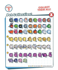 Pet Simulator X Mystery Pets 4-Pack 3inch CB1802