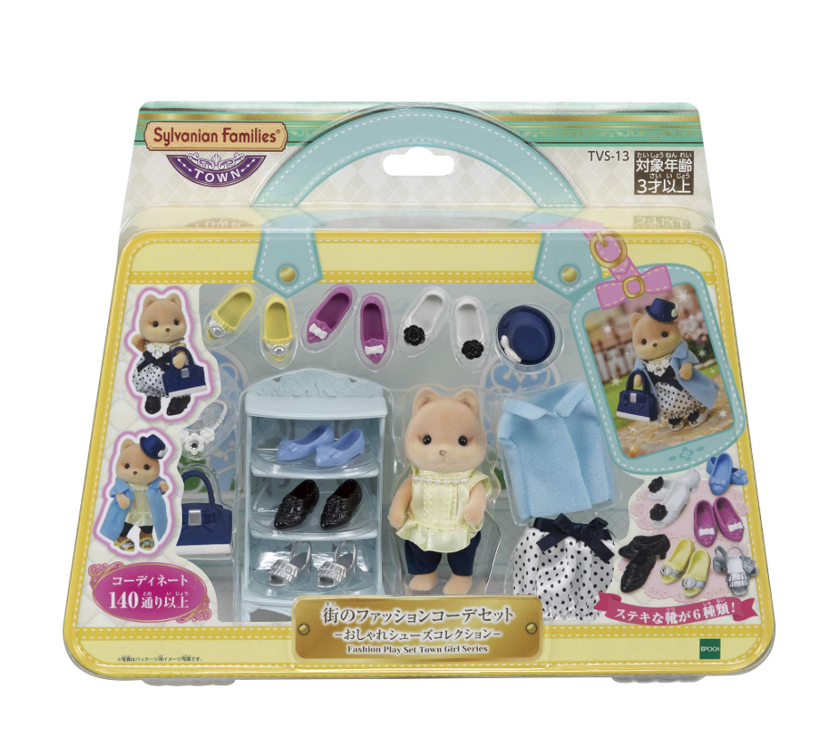 Sylvanian Families - Fashion Play Set Shoe Shop Collection 5541 - Colorland Toys