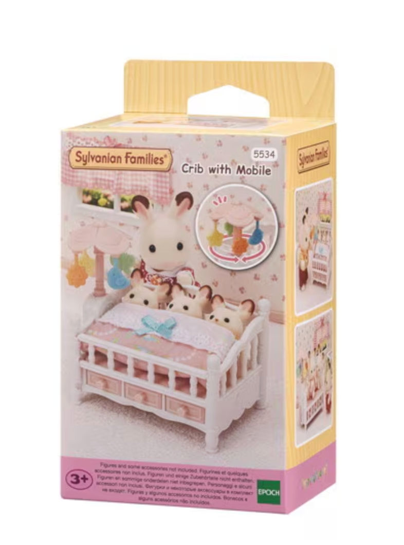 Sylvanian Families Crib with Mobile 5534 - Colorland Toys