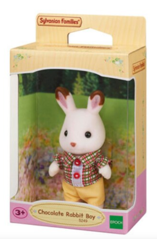 Sylvanian Families Boy Rabbit Chocolate 5249