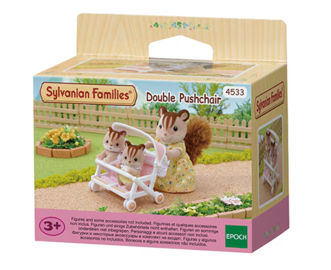 Sylvanian Families Double Pushchair 4533 - Colorland Toys