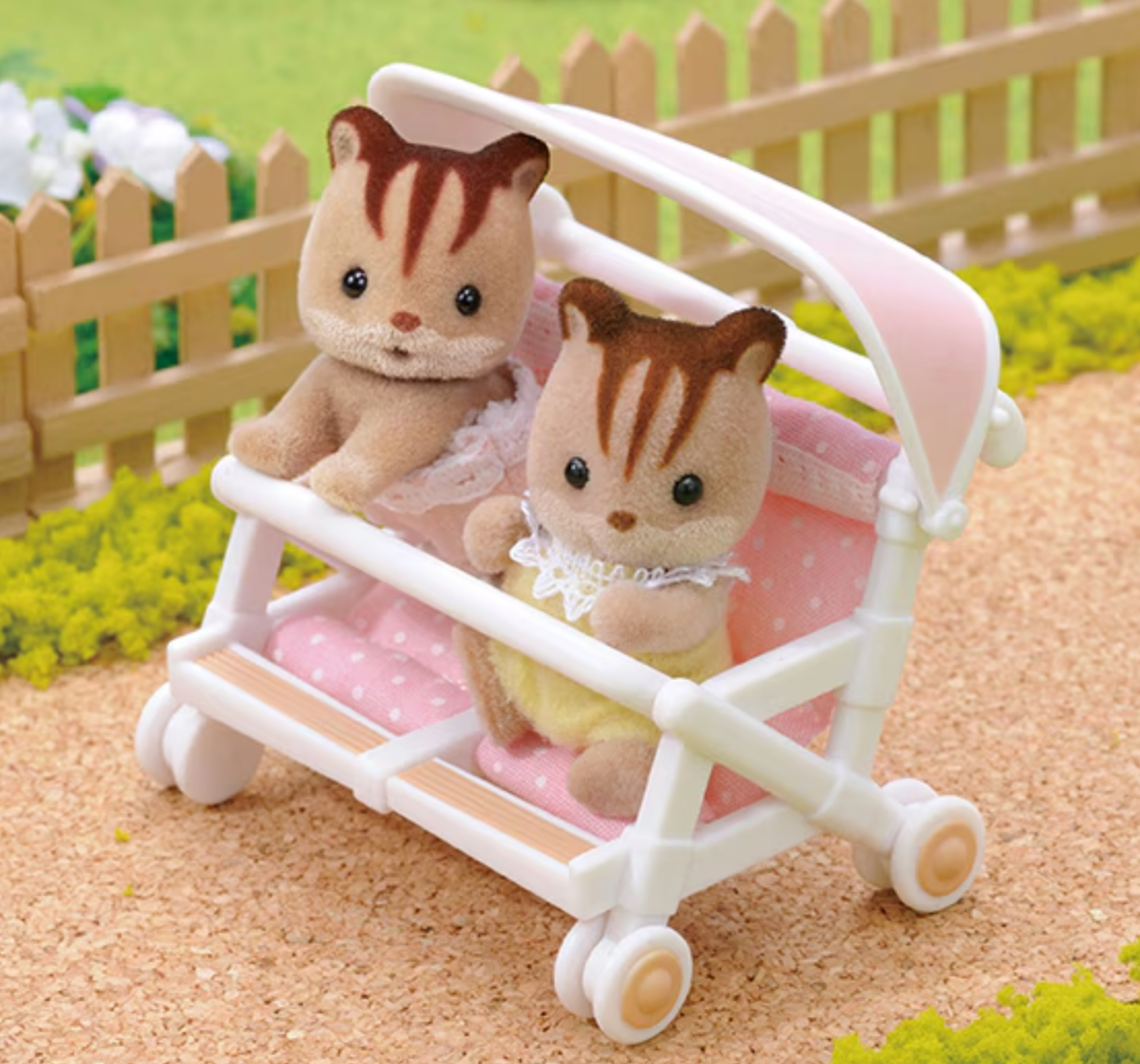 Sylvanian Families Double Pushchair 4533 - Colorland Toys