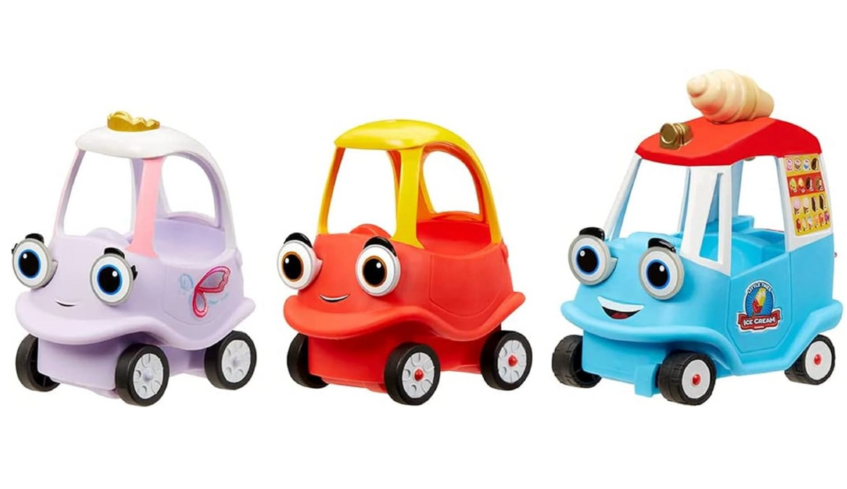 Little Tikes Let's Go Cozy Coupe Mini Push and Play Vehicle