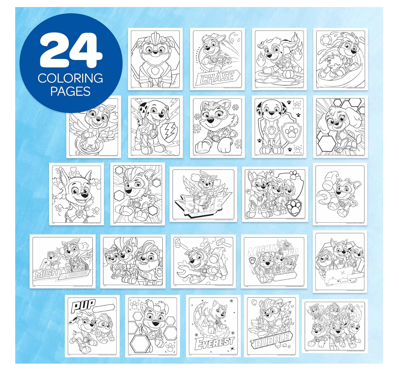 Crayola Color Wonder Mess Free Coloring Set Paw Patrol