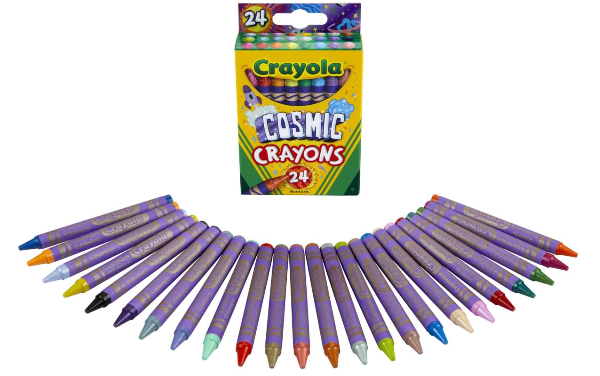Crayola Cosmic Crayons 24 count