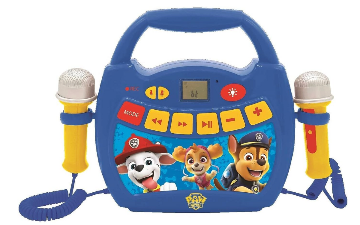 Lexibook Light Bluetooth Speaker with Microphone - Paw Patrol MP320PAZ