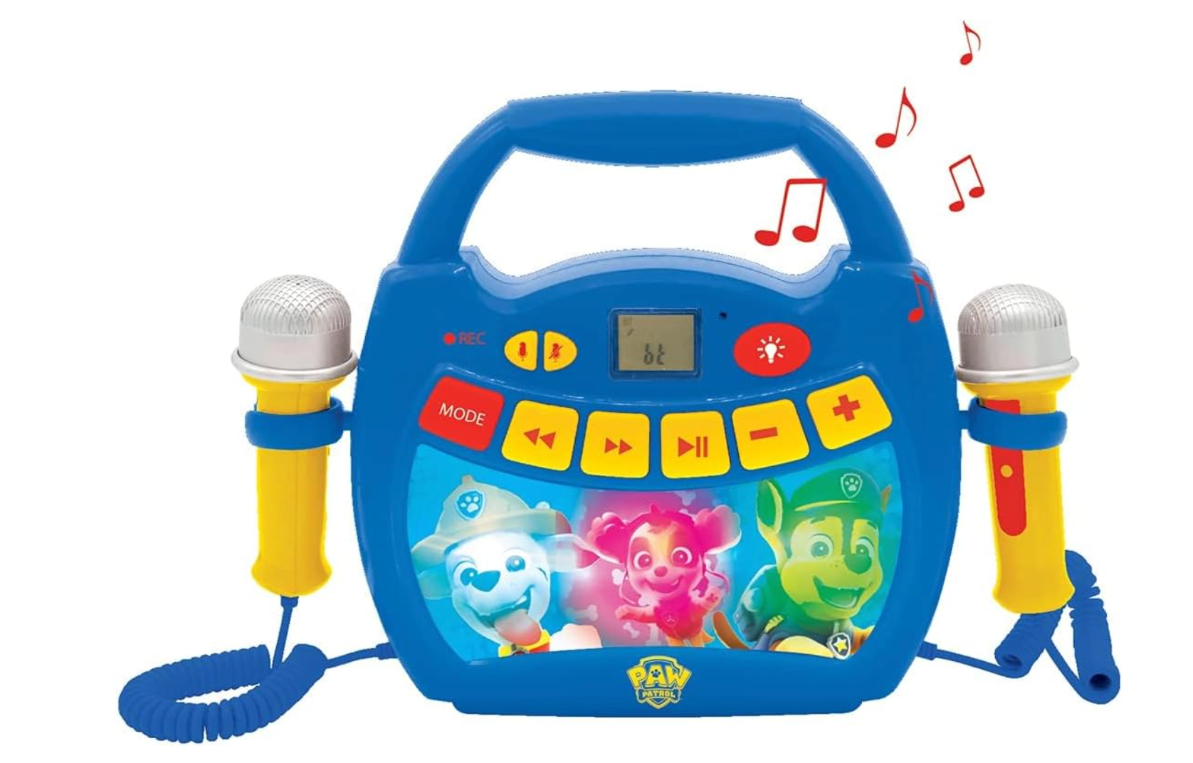 Lexibook Light Bluetooth Speaker with Microphone - Paw Patrol MP320PAZ