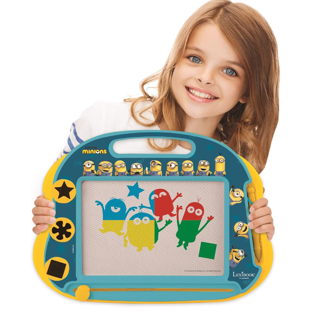 Lexibook Magnetic Multicolor Drawing Board Minions CRDES550