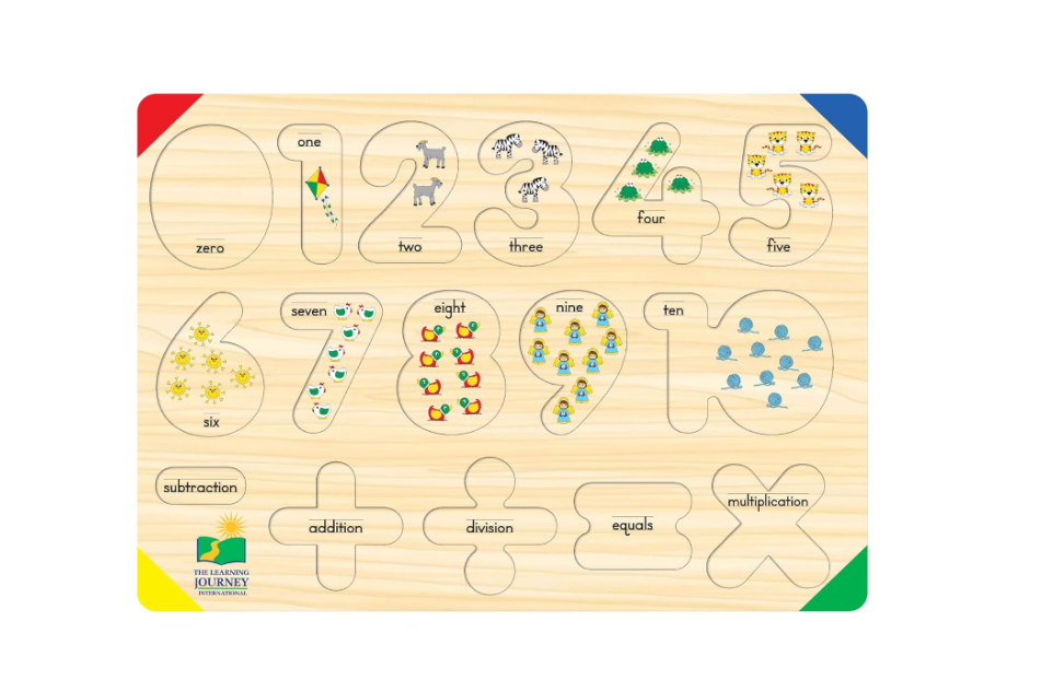 The Learning Journey Lift & Learn 123 Number Puzzle 285275