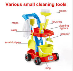 Play and Pretend Cleaning Trolley HJ611D