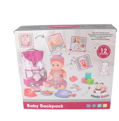 VDora Fashion Doll Baby Backpack 14inch 9801-8