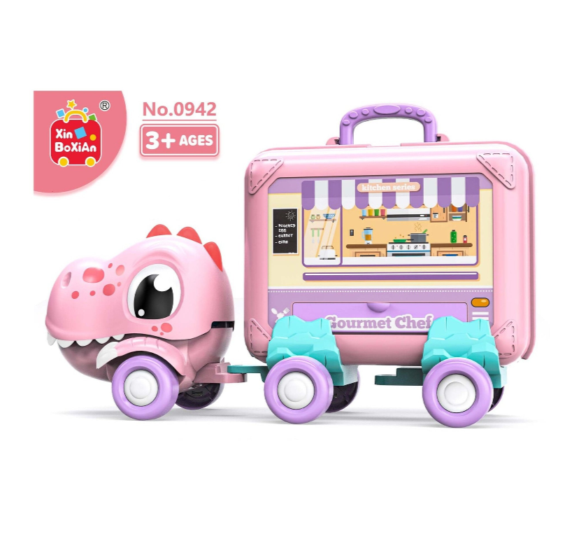Xin BoXian Dinosaur Truck Kitchen Series 0942