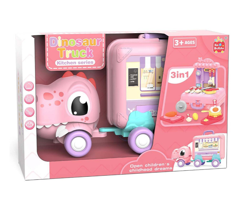 Xin BoXian Dinosaur Truck Kitchen Series 0942