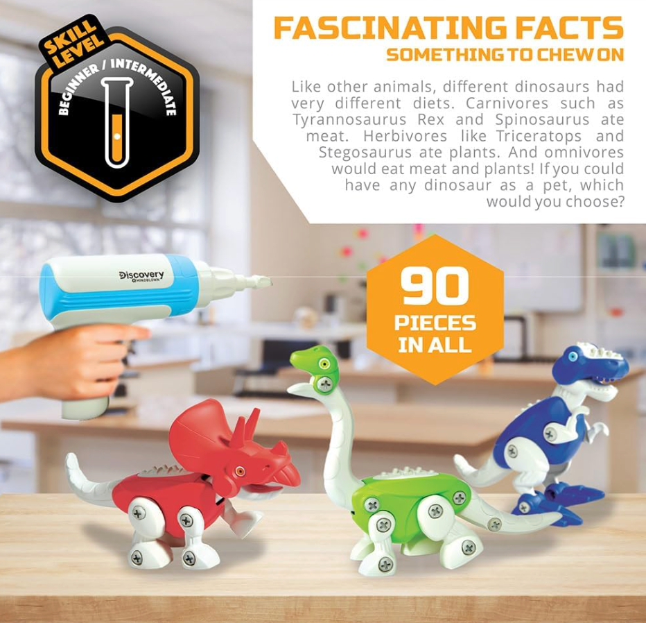 Discovery Mindblown - Dinosaur Construction Set 1423011160