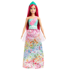 Barbie Dreamtopia Princess Doll with Dark-Pink Hair HGR15