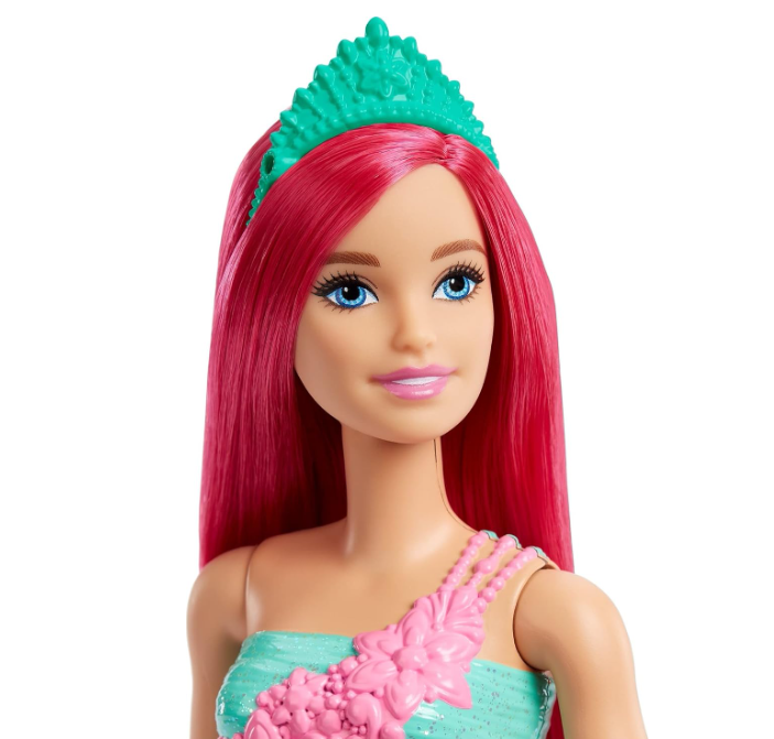 Barbie Dreamtopia Princess Doll with Dark-Pink Hair HGR15