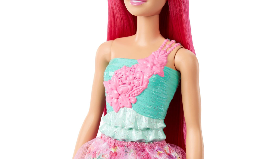 Barbie Dreamtopia Princess Doll with Dark-Pink Hair HGR15