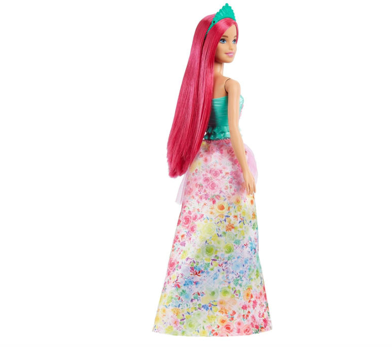 Barbie Dreamtopia Princess Doll with Dark-Pink Hair HGR15