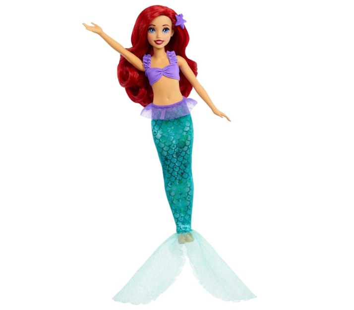 Disney Princess Ariel 2-in-1 Mermaid To Princess Doll HMG49