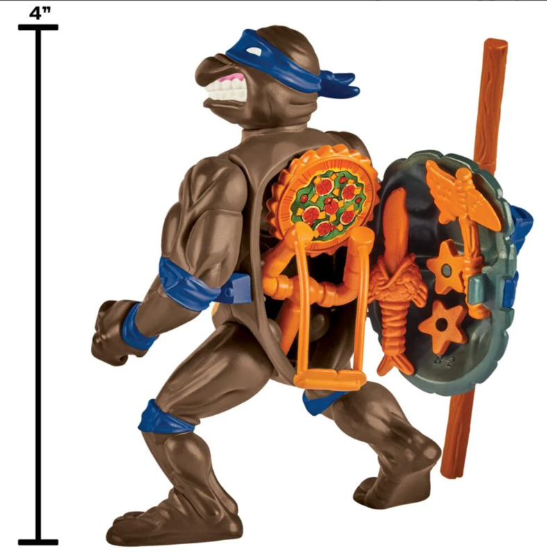 Teenage Mutant Ninja Turtles Action Figure - Donatello 4inch 81032/81030
