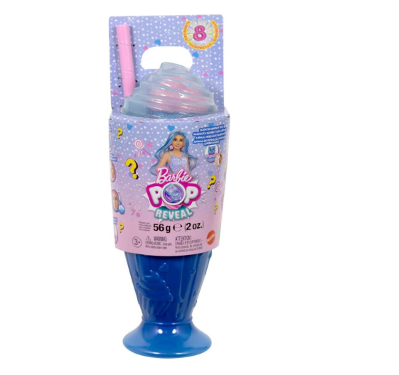 Barbie Pop Reveal Sweet Treats Series - Blue Hair JFY61