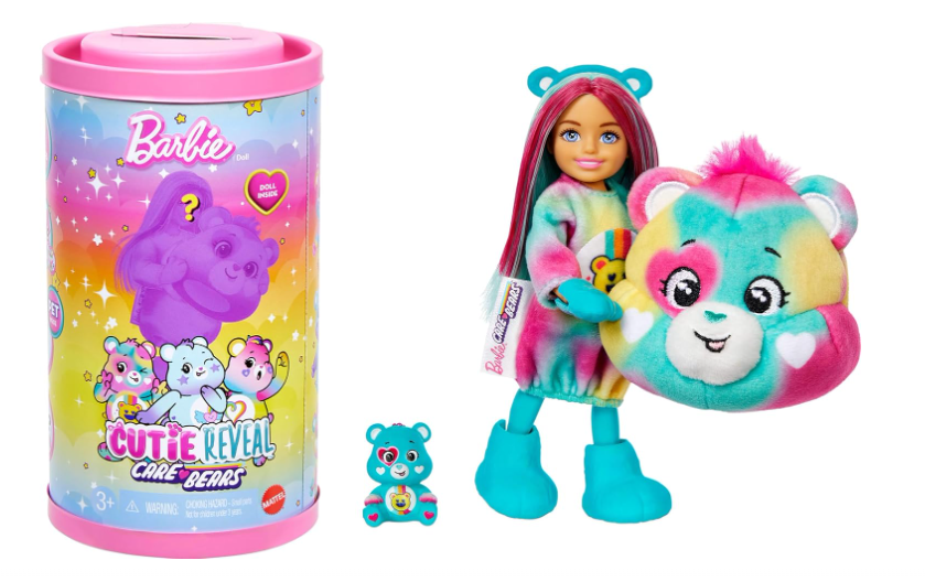 Barbie Chelsea Cutie Reveal Care Bears Series 2 Asstd. JGH75