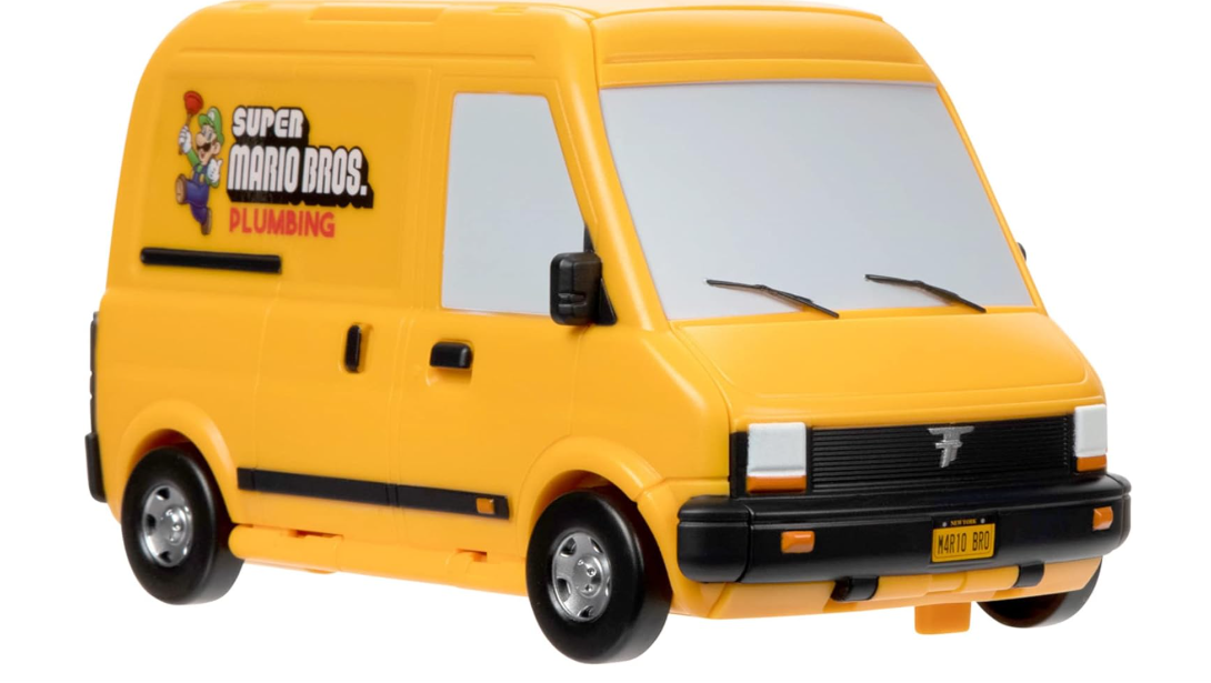 Nintendo Super Mario Bros. The Movie Van Playset 41713