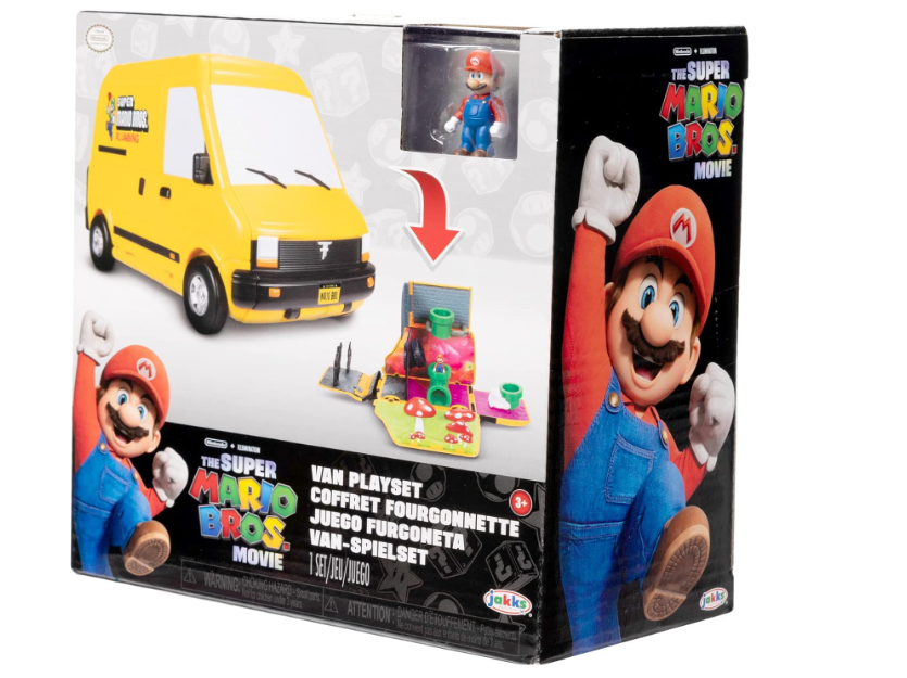 Nintendo Super Mario Bros. The Movie Van Playset 41713