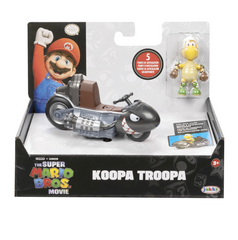 Nintendo The Super Mario Bros. Movie Figure with Kart - Koopa Troopa 7cm 41771/41721