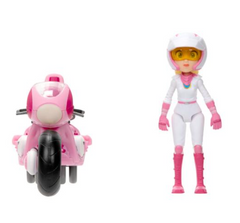 Nintendo The Super Mario Bros. Movie Figure with Kart - Peach 7cm 41769/41721