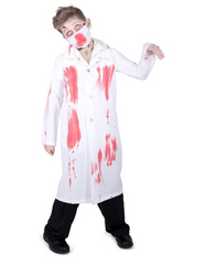 Costume Zombie Doctor Large 84504-L