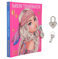TOPModel Diary with Padlock Design 1 Seventies TM-12053