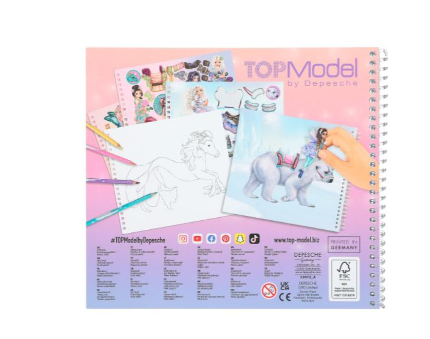 TOPModel Create Your Fantasy Friend Iceworld TM-12072