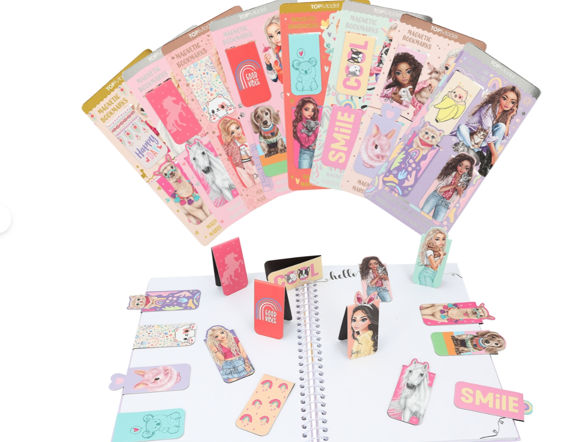 TOPModel Magnetic Bookmarks TM-12092