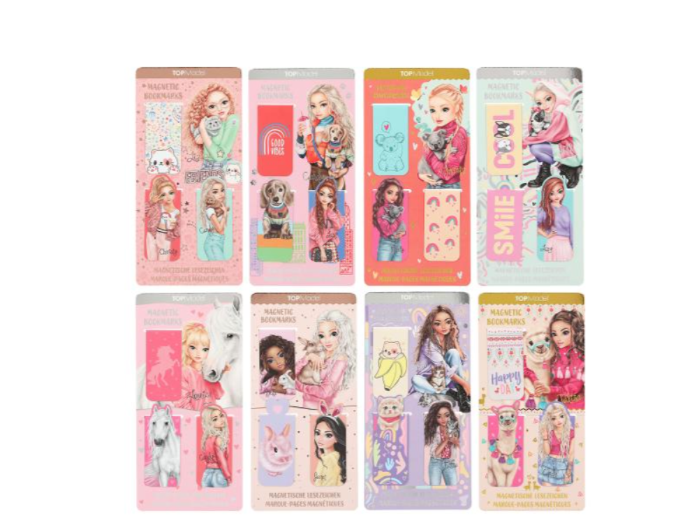 TOPModel Magnetic Bookmarks TM-12092