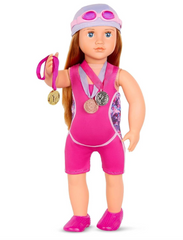 Our Generation Maya Deluxe Swimmer Doll with Accessories BD31356Z