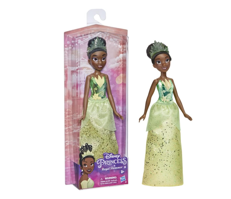 Hasbro Disney Princess Royal Shimmer Tiana Doll B5823